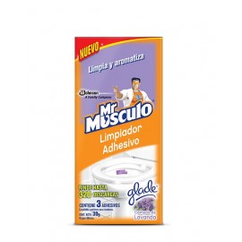 Adhesivo P/Inodoros Mr Musculo X 30Grs